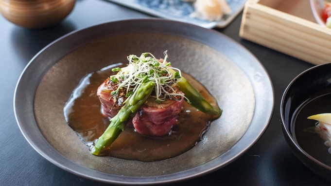  【日本一の和牛】しまね和牛と春野菜を堪能する古民家旅＜夕朝食付き＞